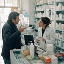 Une pharmacienne