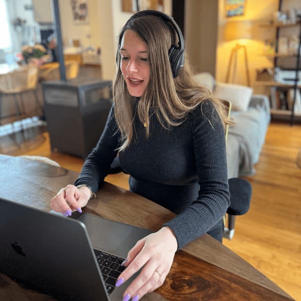 Elisabeth en coaching en ligne