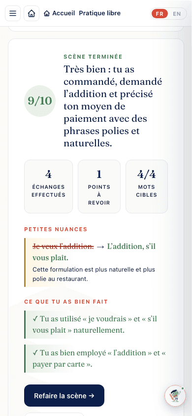 Bilan de Jean