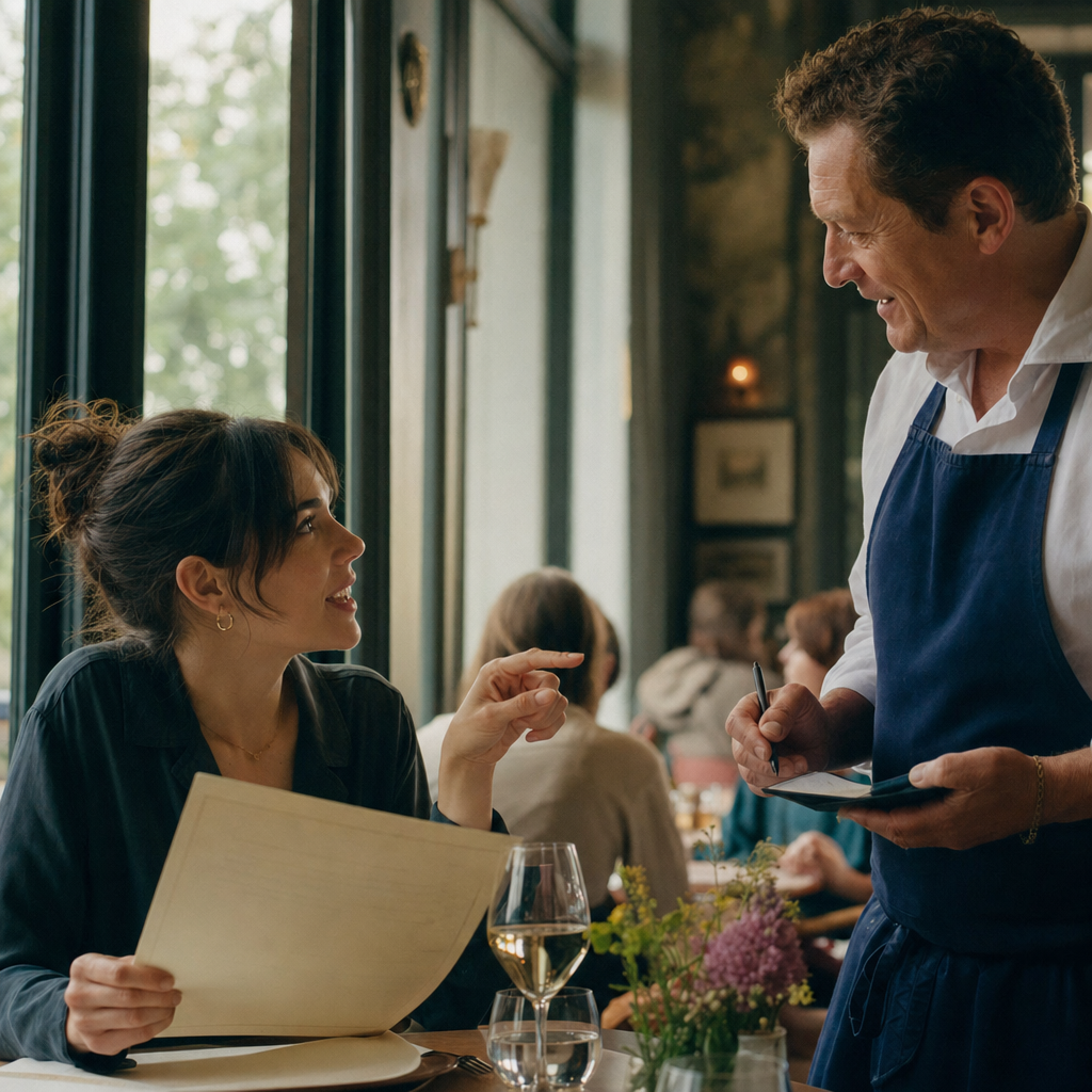 Au restaurant