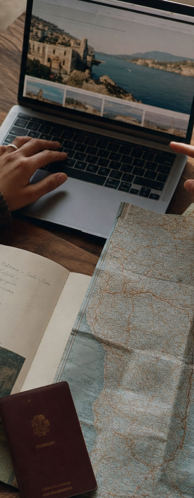 Booking a vacation